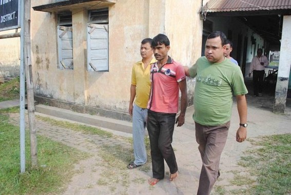 Kamalpur : Police grabbed the rape-accused after 18 years : Sent to 1 dayâ€™s JC